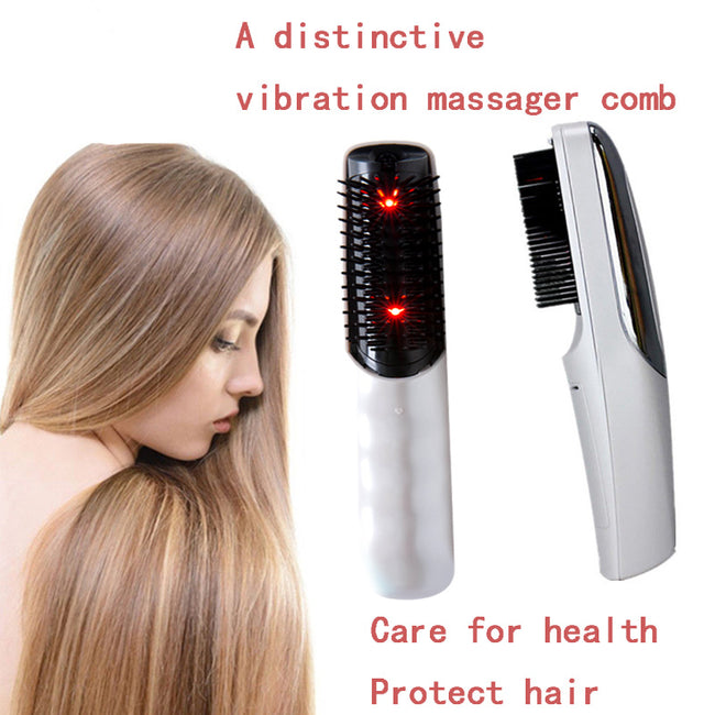 Electric Comb Massager - Wireless Infrared Ray Anti Hair Loss-Massage & Relaxation-Golonzo