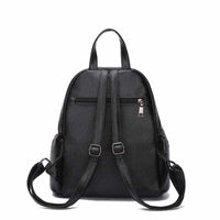 PU Leather Backpacks for Teenage Girls-Backpacks-Golonzo