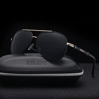 Pilot Men Polarized Classic Sunglasses-Sunglasses-Golonzo