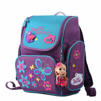 Girls Cartoon School Bags - Orthopedic Children Backpack-School Bags-Golonzo