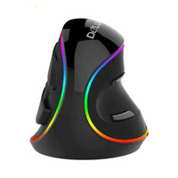 M618Plus Ergonomic Vertical Mouse With RGB Backlight 6 Buttons 4000 DPI-Mice & Trackballs-Golonzo