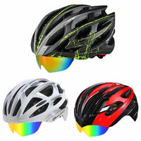 Ultralight Cycling Helmet with 3 Lens-Bicycle Helmet-Golonzo