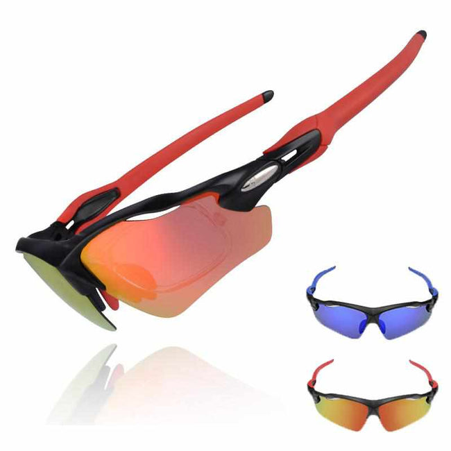 Polarized Cycling Glasses UV400 - Sports Eyewear Ultralight Riding Bike Bicycle Sunglasses-Sunglasses-Golonzo