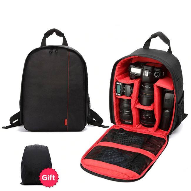 Waterproof Camera Backpack Bag-Backpacks-Golonzo