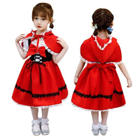 Red Riding Hood Halloween Costume for Kids-Costumes-Golonzo