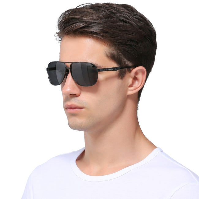 Men's Aluminum Polarized Sunglasses-Golonzo