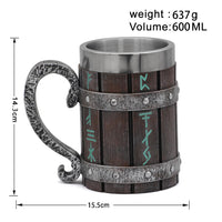 Nordic Viking Rune Mug-Mugs-Golonzo