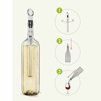 Wine Chiller Stick With Wine Pourer-Wine Fridge Accessories-Golonzo