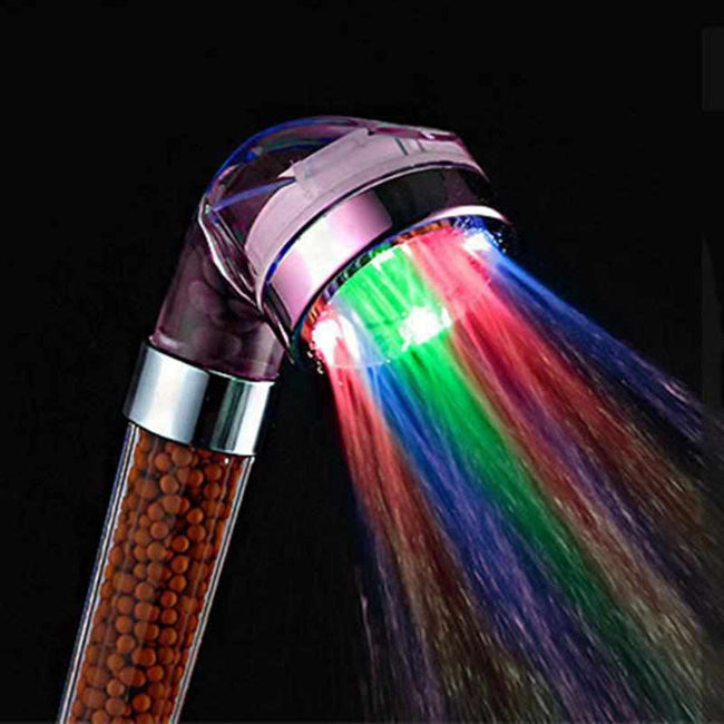 LED Shower Head Pressurized Water-Shower Head-Golonzo