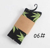 Harajuku Style Weed Socks-Socks-Golonzo