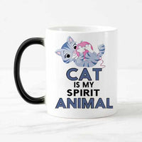 Funny Cute cats Color Changing Coffee Mug-Coffee and Tea Cups-Golonzo