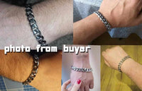 Men Bracelet Cuban links & chains Stainless Steel-Bracelet-Golonzo