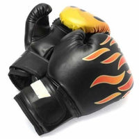 Kids Flame Boxing Gloves-Boxing Gloves and Mitts-Golonzo