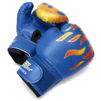 Kids Flame Boxing Gloves-Boxing Gloves and Mitts-Golonzo