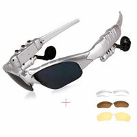 BLUETOOTH EARBUD SUNGLASSES-Sunglasses-Golonzo