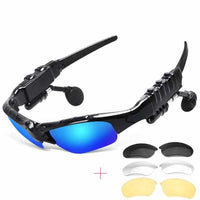 BLUETOOTH EARBUD SUNGLASSES-Sunglasses-Golonzo