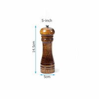 Oak Wood Pepper Mill-Salt and Pepper Shaker-Golonzo