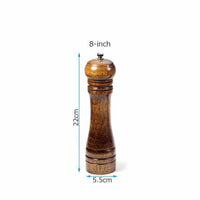 Oak Wood Pepper Mill-Salt and Pepper Shaker-Golonzo