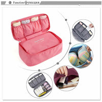 Waterproof Nylon Bra / Underwear Storage Bag-Desktop Storage Box-Golonzo