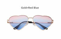 Heart Shape Sunglasses Ocean Lenses-Sunglasses-Golonzo
