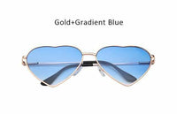 Heart Shape Sunglasses Ocean Lenses-Sunglasses-Golonzo