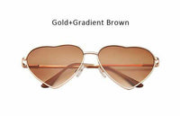 Heart Shape Sunglasses Ocean Lenses-Sunglasses-Golonzo