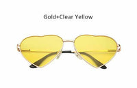 Heart Shape Sunglasses Ocean Lenses-Sunglasses-Golonzo
