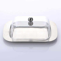 Stainless Steel Butter Dish Box-Butter Dishes-Golonzo