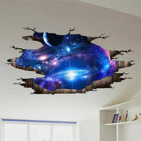 Outer Space Wall Stickers-wall sticker-Golonzo