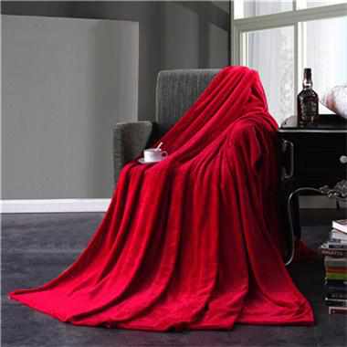 Solid Color Flannel Blanket-Blankets-Golonzo