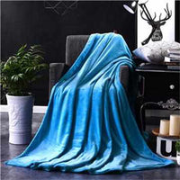 Solid Color Flannel Blanket-Blankets-Golonzo