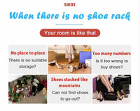 Shoes shelf - Easy Assembled-Shoe Racks and Organizer-Golonzo