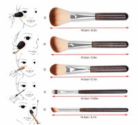 High Quality Makeup Tools 12pcs-Makeup Brushes-Golonzo