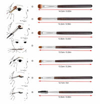 High Quality Makeup Tools 12pcs-Makeup Brushes-Golonzo