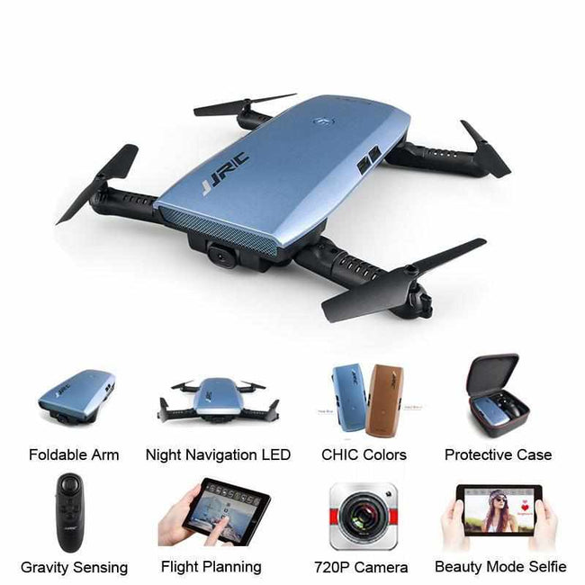 ELFIE Plus with HD Camera Foldable RC Drone-RC Helicopter and Drone-Golonzo