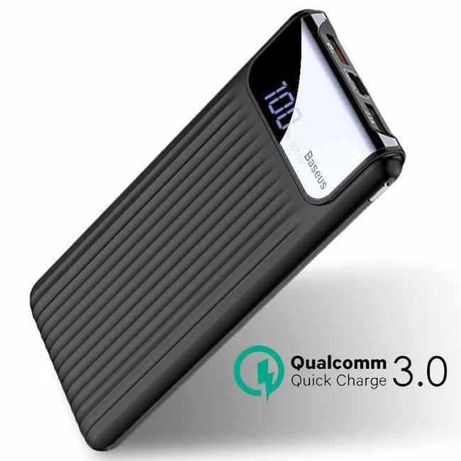 Quick Charge 3.0 Power Bank 10000mAh Dual USB-mobile phone accessories-Golonzo