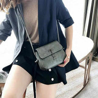 High Quality Women Messenger Cross Body Bag PU Leather-Handbags-Golonzo