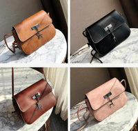 High Quality Women Messenger Cross Body Bag PU Leather-Handbags-Golonzo