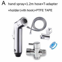 Two function toilet bidet sprayer-Bidet Faucets and Sprayer-Golonzo