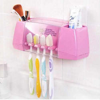Multifunctional toothbrush holder storage box-Toothbrush Holder-Golonzo