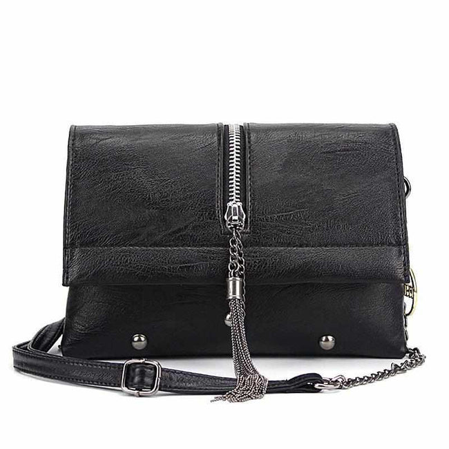 Vintage Leather Shoulder Bag-Handbags-Golonzo