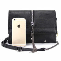 Vintage Leather Shoulder Bag-Handbags-Golonzo