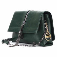 Vintage Leather Shoulder Bag-Handbags-Golonzo