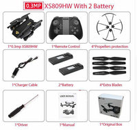 RC Mini Foldable Selfie Drone with Wifi-RC Helicopter and Drone-Golonzo