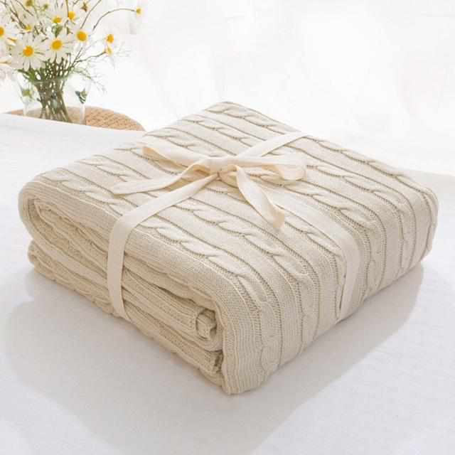 Soft Cotton Blankets for Beds-Blankets-Golonzo