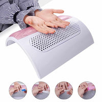 Powerful Nail Dust Collector with 3 Fan-Nail Dryers-Golonzo