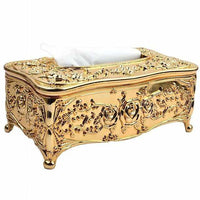 Luxury European Style Acrylic Tissue Box-Facial Tissue Holder-Golonzo