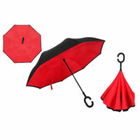 Reverse Folding Double Layer Umbrella-parasol and rain umbrella-Golonzo