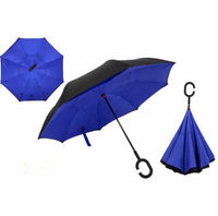 Reverse Folding Double Layer Umbrella-parasol and rain umbrella-Golonzo