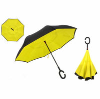 Reverse Folding Double Layer Umbrella-parasol and rain umbrella-Golonzo